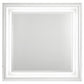 Cassia Dresser Mirror White High Gloss