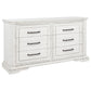 McKinney 5-piece California King Bedroom Set Vintage White