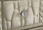 Lorient 2-drawer LED Nightstand with USB Ivory and Camel