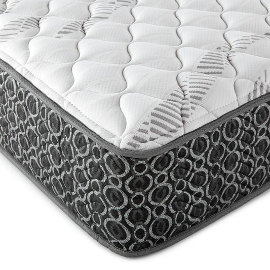 Hayes California King Firm Tight Top Hybrid Mattress White