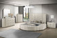 Sonya 5-drawer Upholstered Bedroom Chest of Drawers Ivory