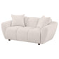 Destino Chenille Upholstered Splayed Arm Loveseat Greige