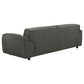 Buxton 2-piece Leather Upholstered Sofa Set Graphite
