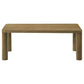Castlewood 2-piece Cocktail Coffee Table Set Brown Oak