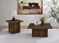 Devar Square Engineered Wood Cocktail Coffee Table Dark Pine