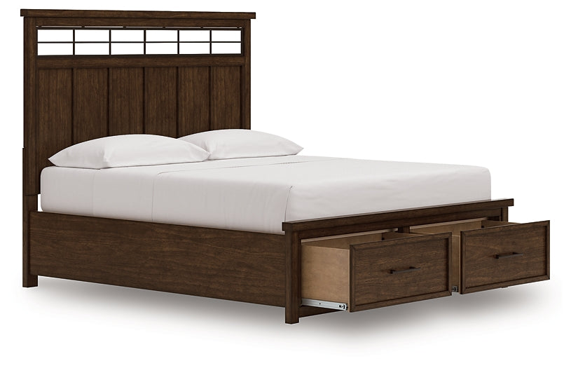 Taffenbrook California King Panel Storage Bed