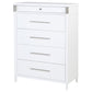Gracemont 5-drawer Bedroom Chest of Drawers White
