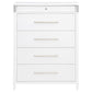 Gracemont 5-drawer Bedroom Chest of Drawers White