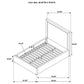Lawson 54-inch Upholstered Full Platform Bed Light Saddle