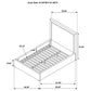 Lawson 54-inch Upholstered Queen Platform Bed Mushroom