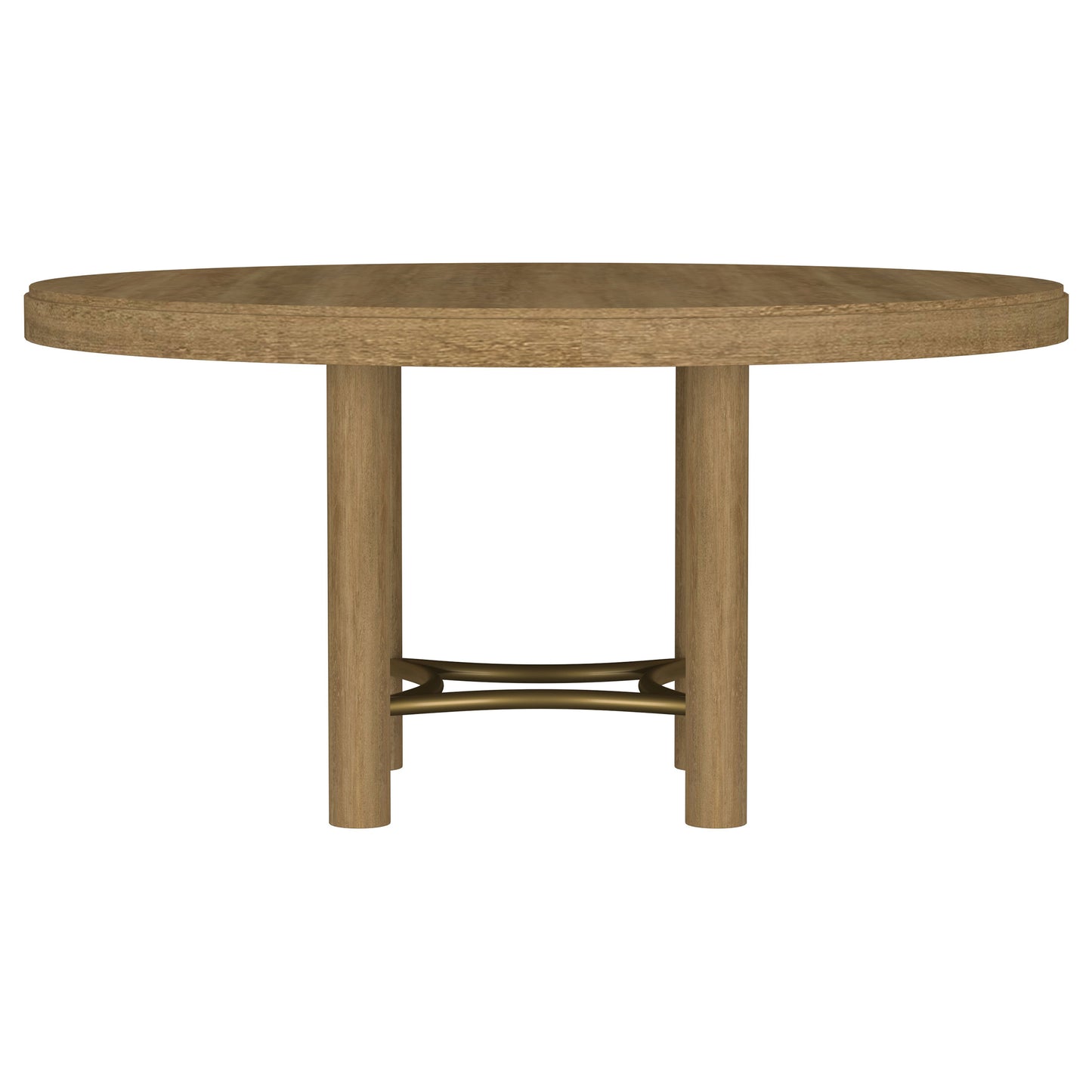 Arini 60-inch Round Wood Dining Room Table Sand Wash