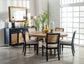 Arini 60-inch Round Wood Dining Room Table Sand Wash