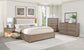 Kenora 6-drawer Dresser and Mirror Barley Brown