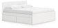 Ashley Express - Onita King Panel Platform Bed with 2 Side Storage