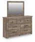 Rusticott Dresser and Mirror