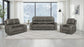 Brickston 3-piece Triple Power Reclining Sofa Set Charcoal