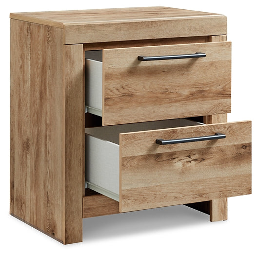 Hyanna Queen Panel Bed, Dresser, Mirror and Nightstand