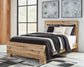 Hyanna Queen Panel Bed, Dresser, Mirror and Nightstand