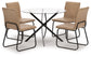 Ashley Express - Pharwynn Dining Table and 4 Chairs