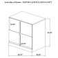 Ines 4-piece Eastern King Bedroom Set Grey and White High Gloss