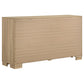 Arielle 5-piece Queen Bedroom Set Light Oak