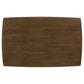 Kersey 5-piece Rectangular Dining Table Set Chestnut