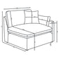 Hobson 4-piece Upholstered Modular Sectional Sofa Ivory