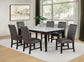 Averill 72-inch Rectangular White Marble Top Dining Table Coffee Bean
