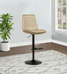 2027 Adjustable Bar Chair Tan / Black