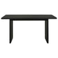Decker 7-piece 70-inch Rectangular Counter Height Dining Set Grey and Black