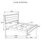 Watson Four-piece Eastern King Bedroom Set Light Taupe