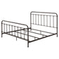 Livingston Metal Eastern King Open Frame Bed Dark Bronze
