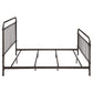 Livingston Metal Eastern King Open Frame Bed Dark Bronze