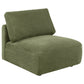 Elysia 6-piece Chenille Upholstered Modular Sectional Sofa Green