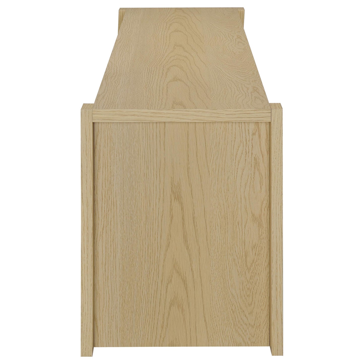 Laurelton 78-inch 4-door TV Stand Media Console Light Oak