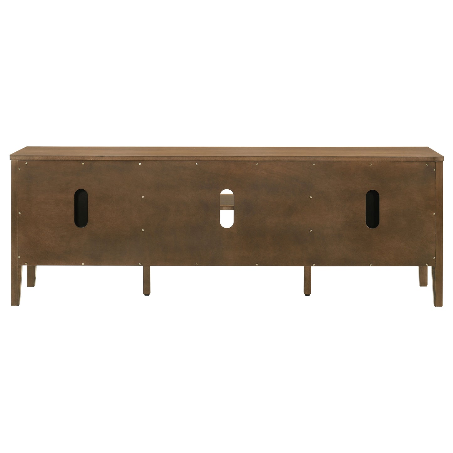 Thori 63-inch 2-door TV Stand Media Console Dark Brown