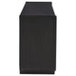 Leandro 72-inch 4-door TV Stand Media Console Burnished Black