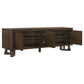 Trotter 71-inch 4-Door Wood TV Stand Media Console Brown