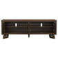 Trotter 71-inch 4-Door Wood TV Stand Media Console Brown