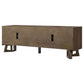 Trotter 71-inch 4-Door Wood TV Stand Media Console Brown
