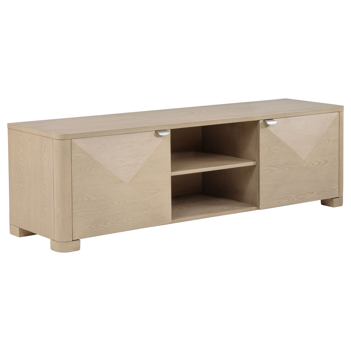 Marcelo 71-inch TV Stand Media Console Light Elm