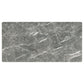 Besler 47-inch SmartTop Writing Desk with Shelf Grey Stone and Black