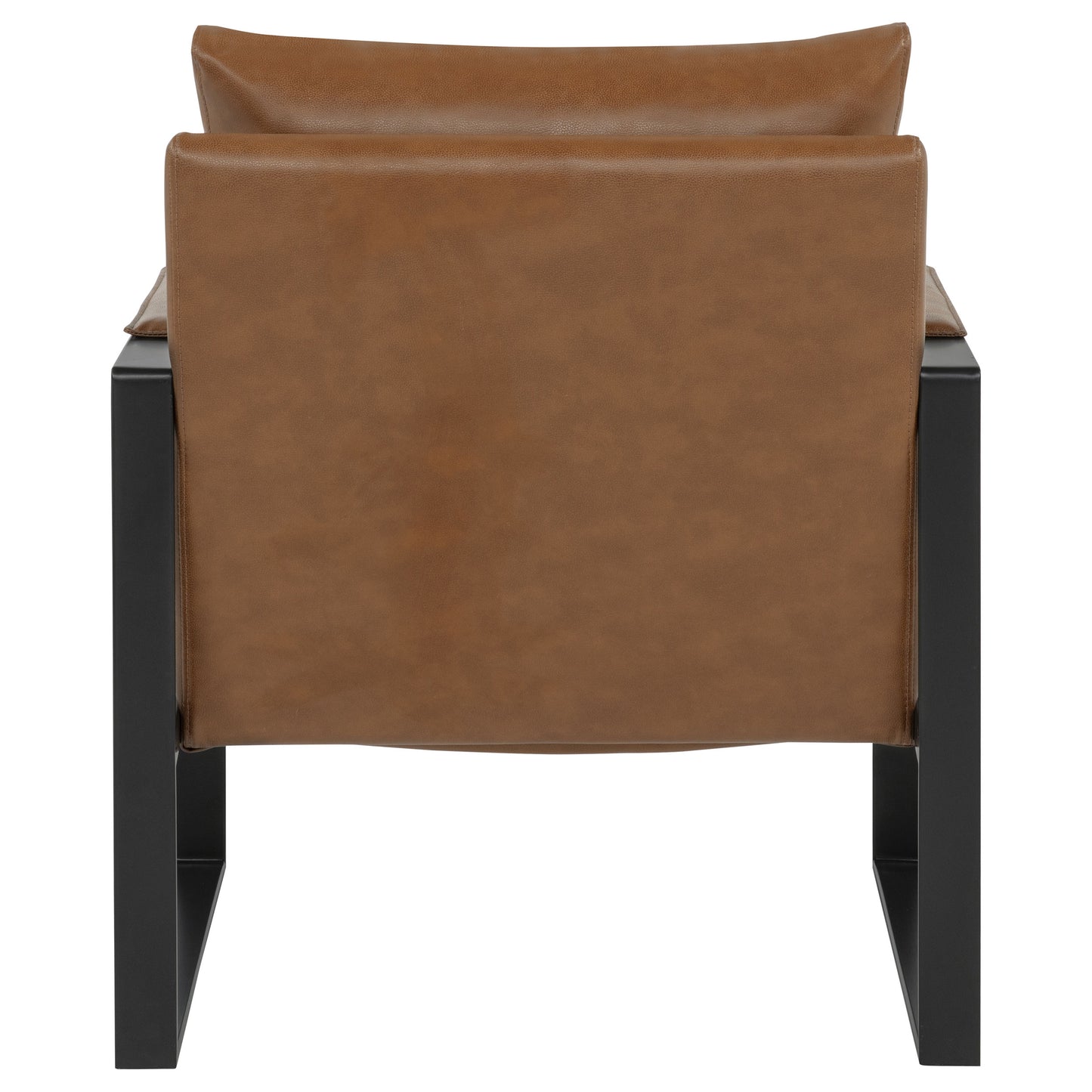 Rosalind Upholstered Track Arm Accent Chair Brown