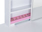 Bunbury Makeup Vanity Table Set Storage Mirror and Stool White