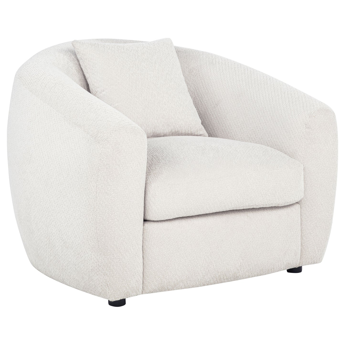 Isabella 3-piece Fabric Upholstered Sofa Set Sand
