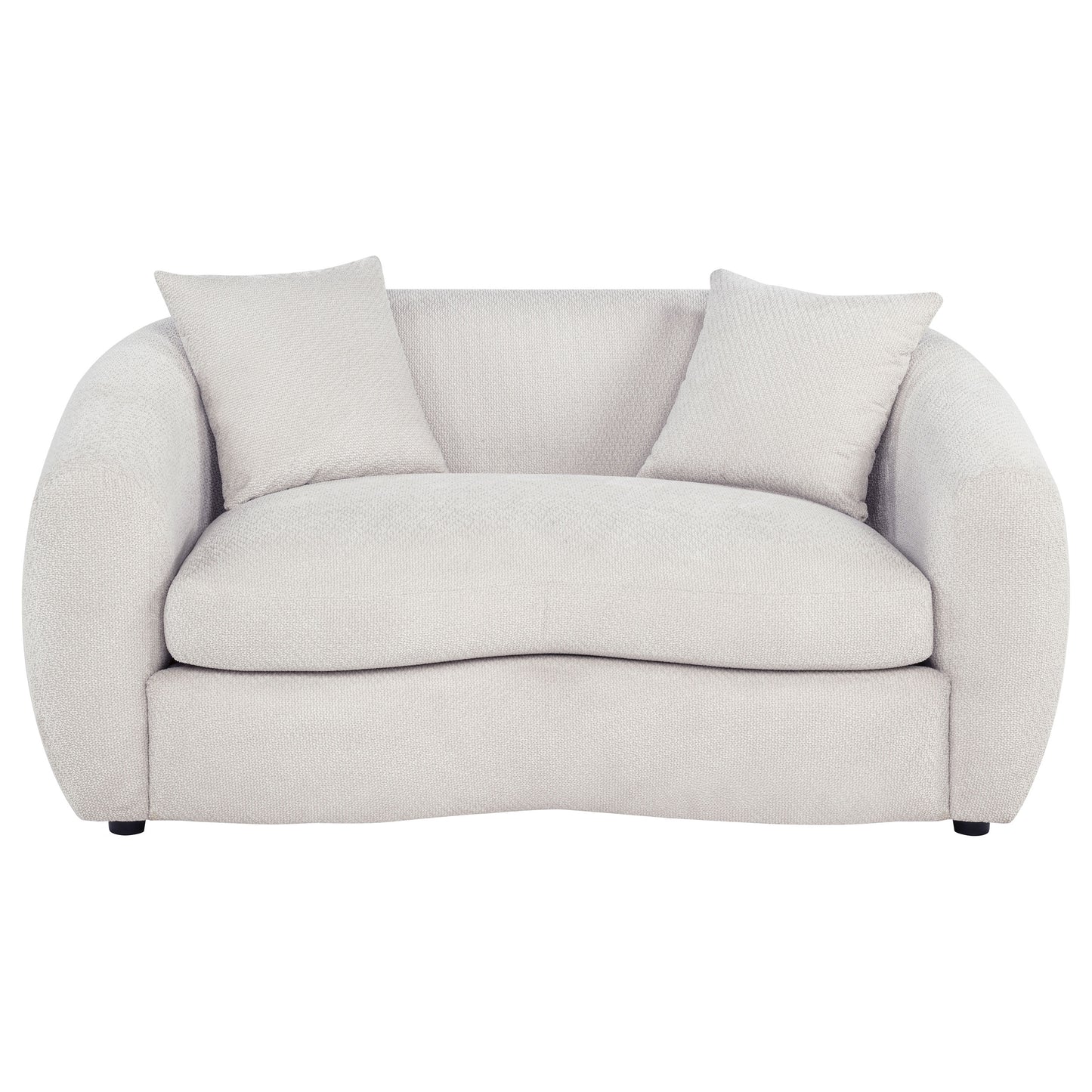 Isabella Fabric Upholstered Loveseat Sand