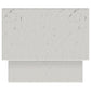 Ebby 2-piece Genuine Marble Top Nesting Coffee Tables White