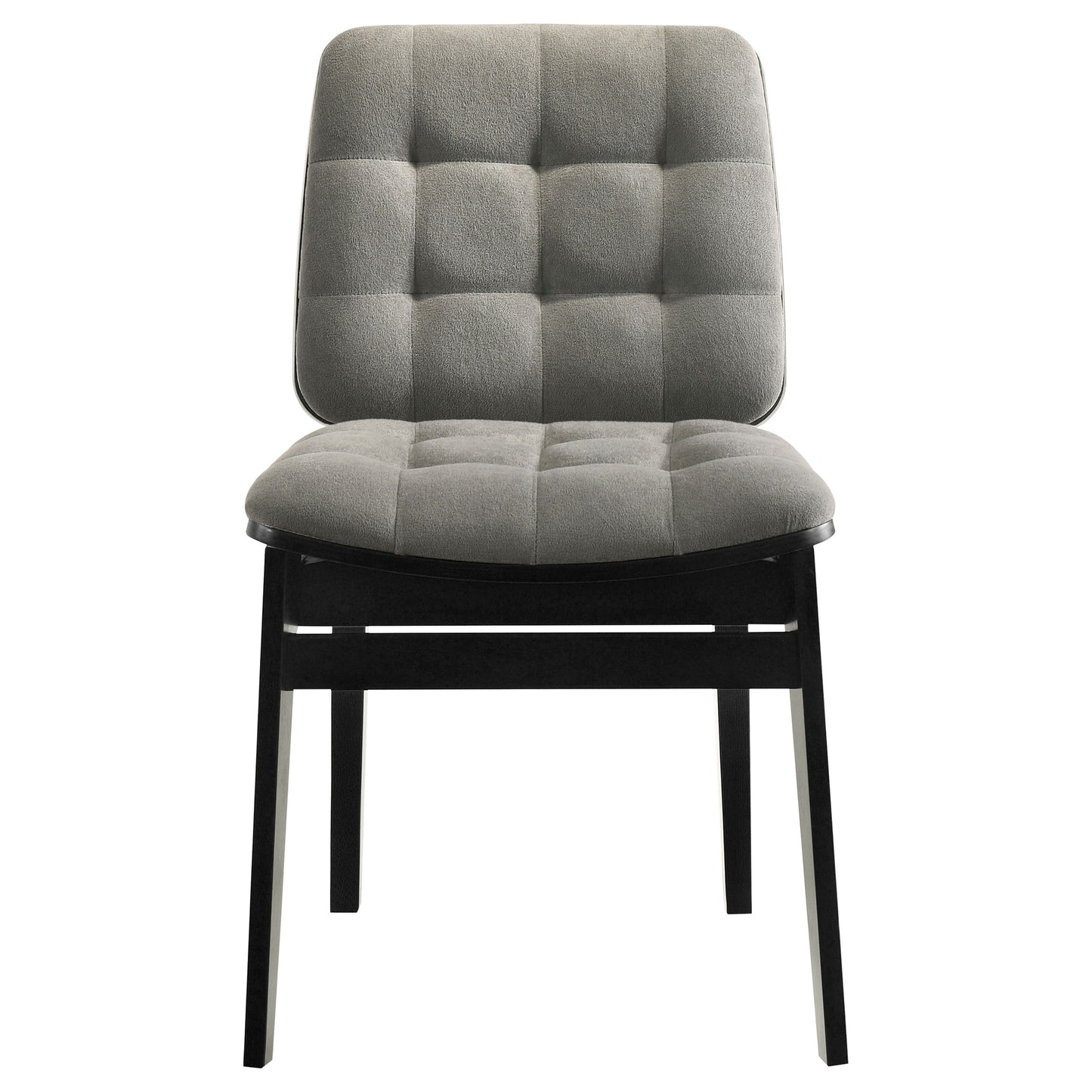 Hamlyn 5-piece Round Wood Dining Set Grey and Black
