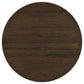 Hamlyn 5-piece Round Wood Dining Set Wheat and Walnut