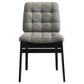 Strouse 5-piece Dining Set Grey and Black